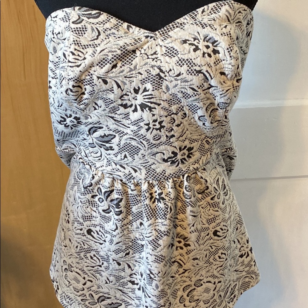 Maurices Plus size Tube top sleeveless lace look